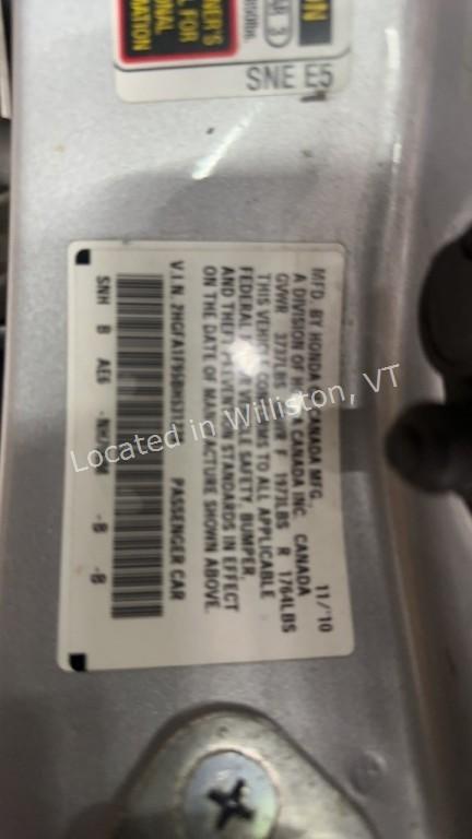 2011 Honda Civic EX-L I4, 1.8L