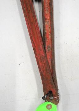 (2) 24" Heavy-Duty Ridgid Pipe Wrenches