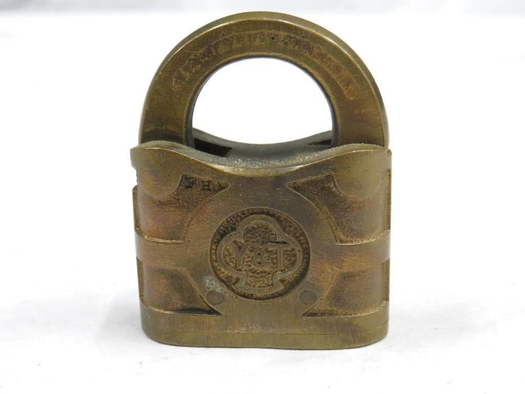 1 3/4" Yale Brass Padlock