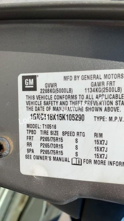 2005 Chevrolet Blazer LS V6, 4.3