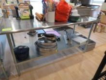SS 2-Tier Work Table