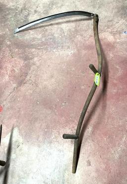 Antique Grass Scythe