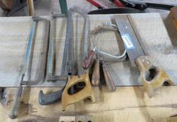 Hacksaws, Coping Saw, & Back Saw