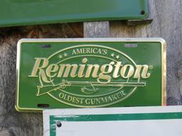 (4) Tin Signs