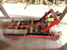Power Lift Hydraulic Rolling Lawn Mower Jack