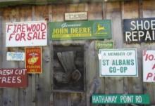 (4) Tin Signs