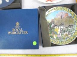 (3) Commemorative Plates
