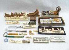 (17pcs.) Dog Team Collectibles
