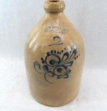 Fort Edward (2) Gallon Decorated Jug