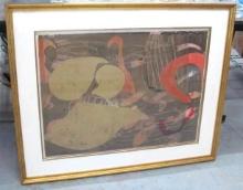 Bettie Ward Reflections on Generosity Original Monoprint