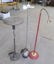 (3) Mid Century Floor Lamps