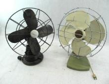 (2) Table Fans