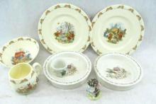 (8) Peter Rabbit Dishes