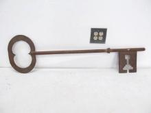 48 Wooden Skeleton Key