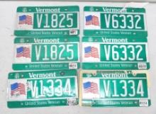 Vermont Military Veteran License Plates