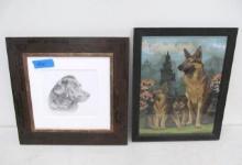 German Shepherd Paint by Number