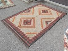 Hand Knotted Kilim Area Rug