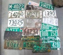 Vermont License Plates