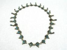 SE Asian Silver? & Turquoise Belt/Necklace
