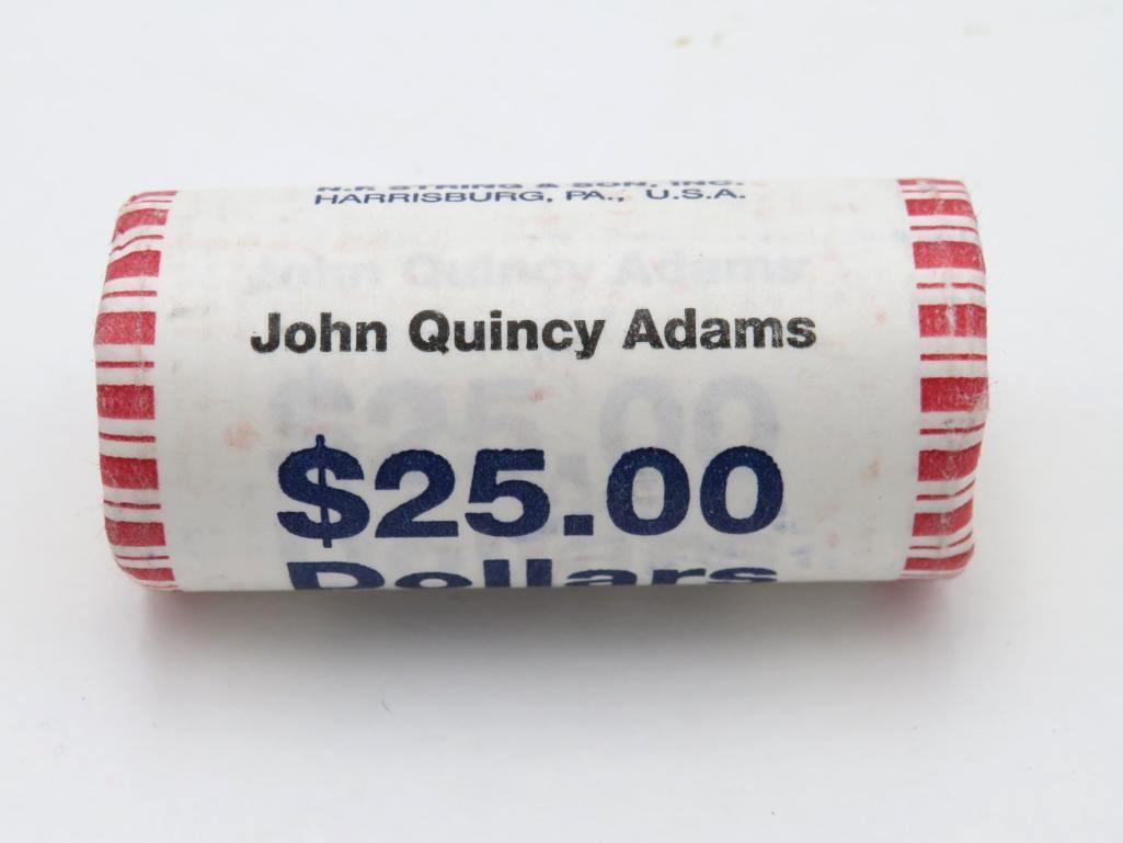(10) U.S. Mint Rolls of Presidential Dollar Coins