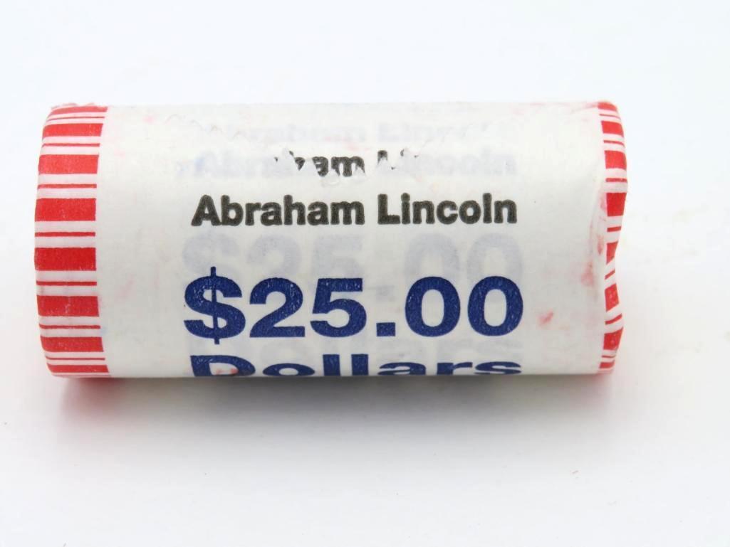 (10) U.S. Mint Rolls of Presidential Dollar Coins