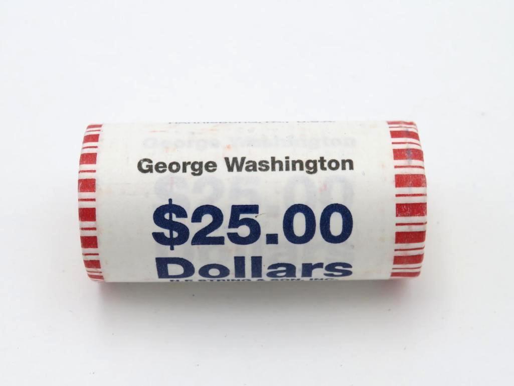 (10) U.S. Mint Rolls of Presidential Dollar Coins