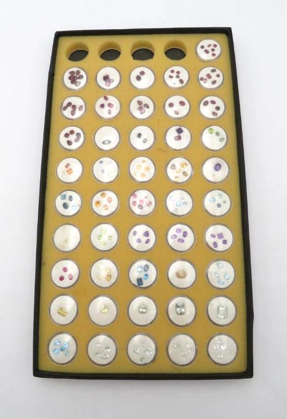 (165) Asst. Colored Gemstones