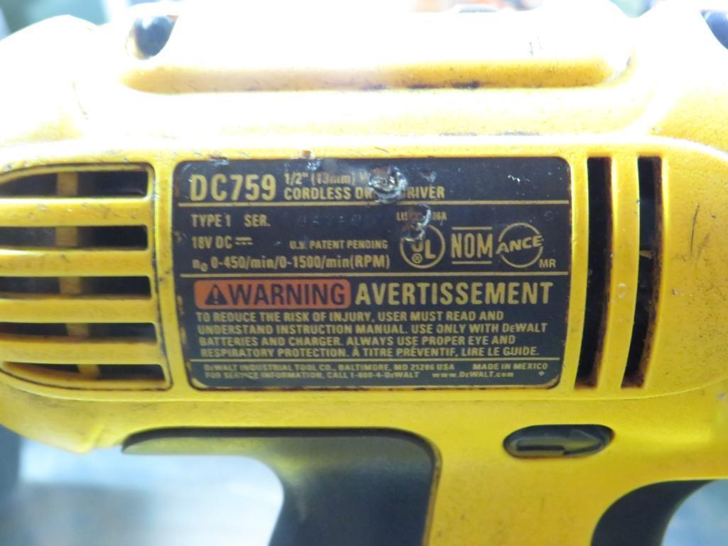 DeWalt 18V Cordless Drill