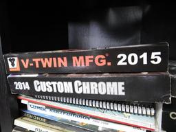 (17) Harley Davidson Catalogs, Service Manuals