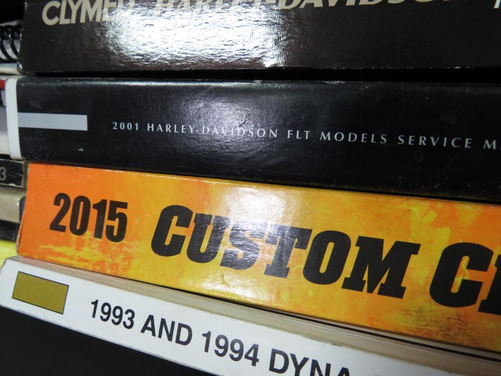 (17) Harley Davidson Catalogs, Service Manuals