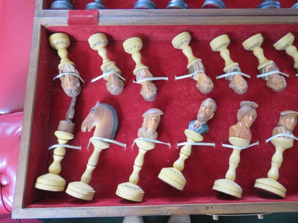 Great Musical Composers Chess Board