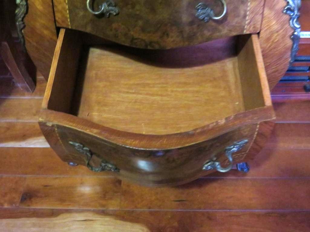 (2) Louis XV Style Bombay Chests