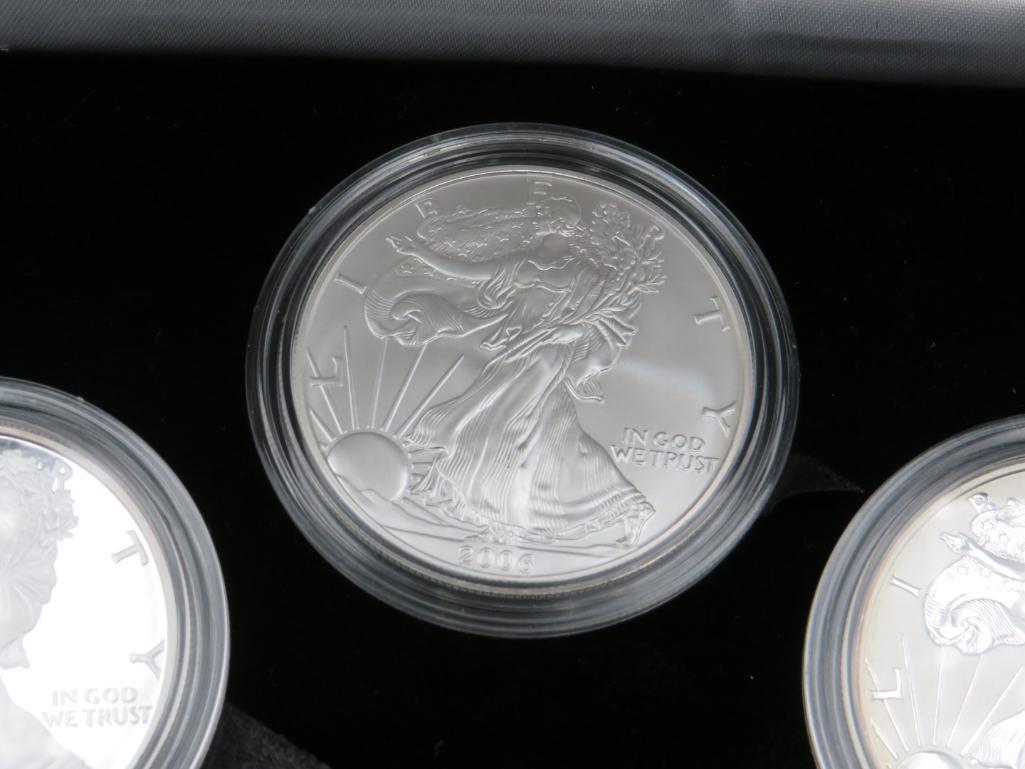 U.S. American Eagle 20th Anniversary Silver Coin Set