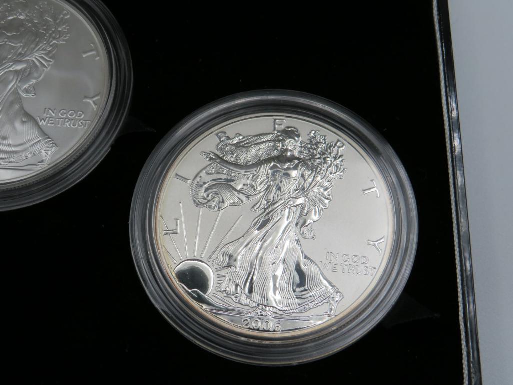 U.S. American Eagle 20th Anniversary Silver Coin Set