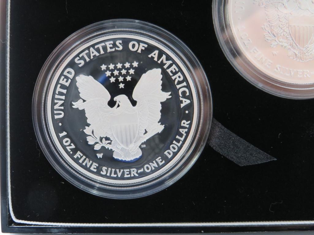U.S. American Eagle 20th Anniversary Silver Coin Set