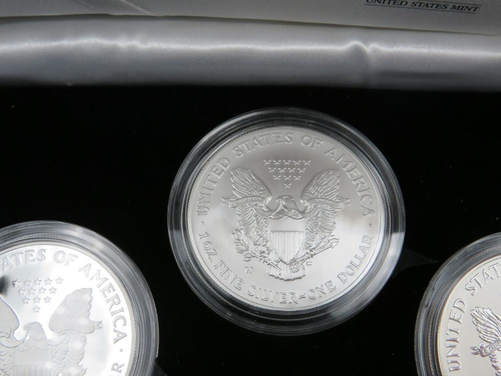 U.S. American Eagle 20th Anniversary Silver Coin Set