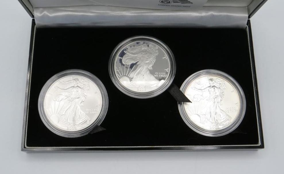 U.S. American Eagle 20th Anniversary Silver Coin Set