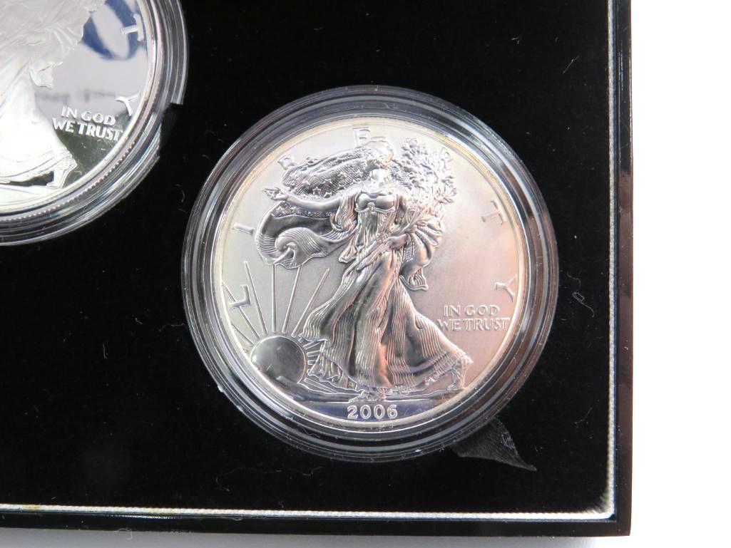U.S. American Eagle 20th Anniversary Silver Coin Set