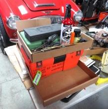 Gun Cleaning Supplies w/ Tools