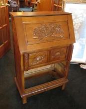 Vintage Drop Leaf Style Secretary Desk