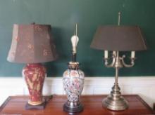 (3) Decorative Lamps
