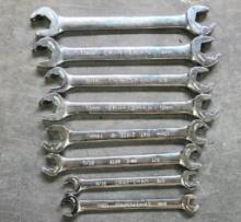 (8) Craftsman Z Series Open End Speed Wrenches