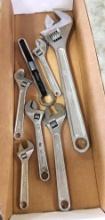 (6) Adjustable Wrenches