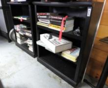 (2) Wood Style Bookcases