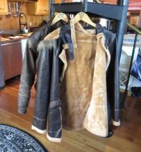 (2) XL Leather Jackets