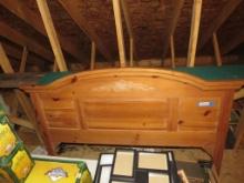 Solid Pine Headboard, Footboard & Bed Rails