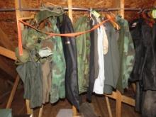 (23+/-) Military Issue Uniform Pieces
