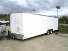 2009 24' Enclosed Haulmark Box Trailer