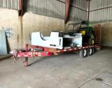 2015 CAM Superline 18' Flatbed/Deckover Trailer