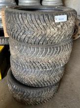 (4) Studded 275/45/R20 Winter Tires